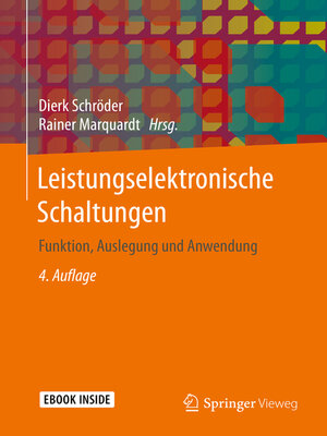 cover image of Leistungselektronische Schaltungen
